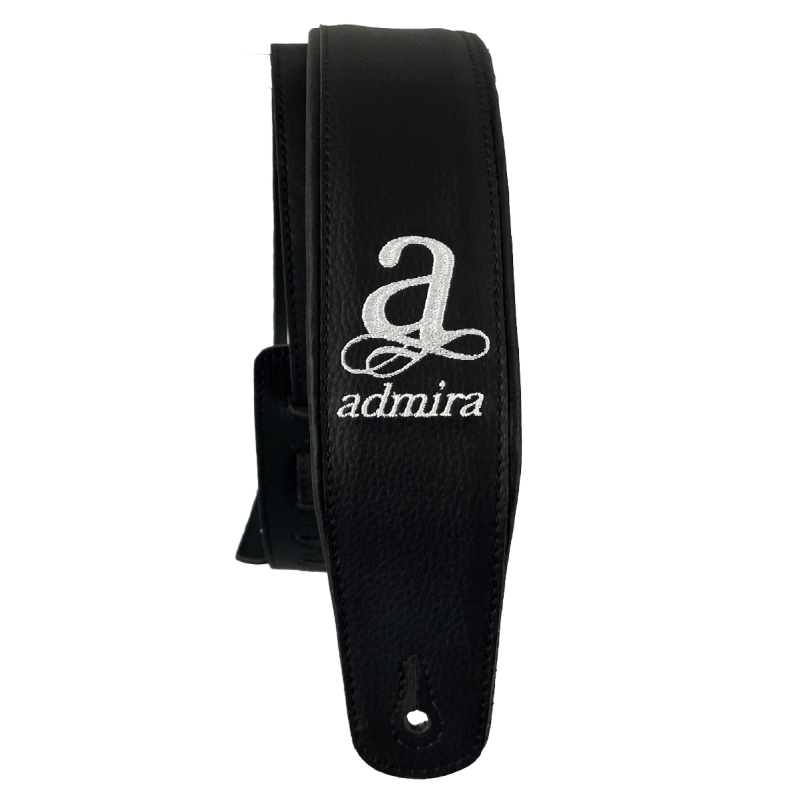 CORREA BASSO SERIE PERSONALIZADA PARA GUITARRA, BAJO, GUITARRA ACÚSTICA, UKELELE ADMIRA NEGRA