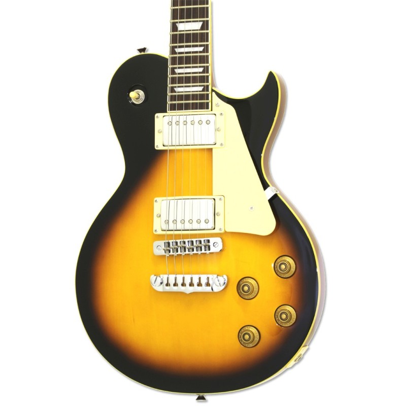 GUITARRA ELÉCTRICA ARIA SERIE PE 350STD AGED SUNBURST