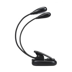 LUZ LED DOBLE BOSTON PARA ATRIL CON CABLE USB | MÚSICA BILBAO