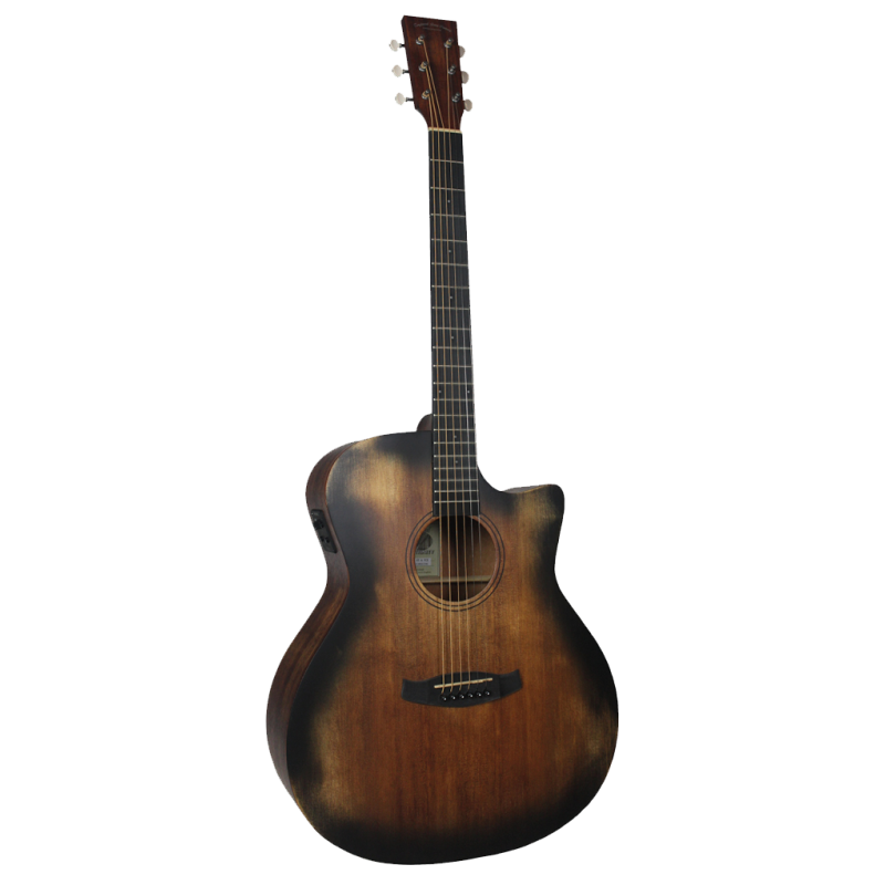 GUITARRA ACÚSTICA ELECTRIFICADA TANGLEWOOD SUPER FOLK TWOT4VCE AULD TRINITY