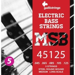 string set electric 5-string bass, steel medium, 0 | MÚSICA BILBAO