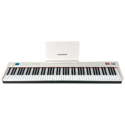 PIANO DE ESCENARIO PORTABLE CON BATERIA RECARGABLE BLANCO EK EKT88WH