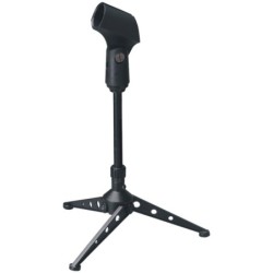SOPORTE MICRÓFONO DE SOBREMESA CON PINZA | Música Bilbao