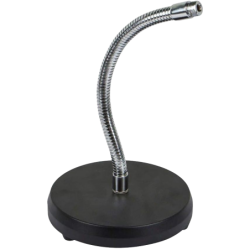 SOPORTE MICRÓFONO MS032 DE SOBREMESA CON CUELLO FLEXIBLE | Música Bilbao
