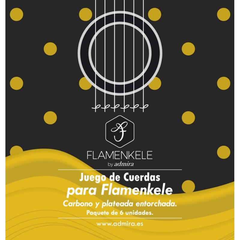 JUEGO DE CUERDAS ADMIRA PARA FLAMENKELE