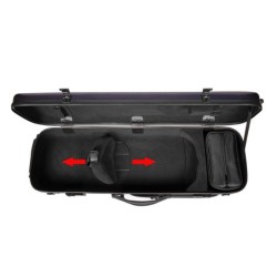 Estuche violín 4/4 Leonardo sándwich PVC 22kg azul | MÚSICA BILBAO