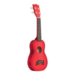 UKELELE SOPRANO MAKALA ROJO SOMBREADO SERIE DELFÍN | MÚSICA BILBAO