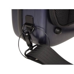 Estuche violín 4/4 Leonardo sándwich PVC 22kg azul | MÚSICA BILBAO