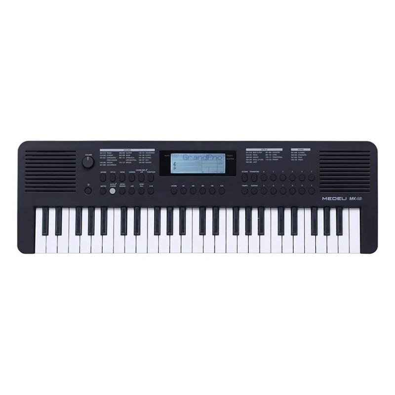 TECLADO MEDELI DE 49 TECLAS NEGRO MK49/BK | MÚSICA BILBAO