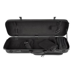 Estuche violín 4/4 Leonardo PVC 22kg negro | MÚSICA BILBAO