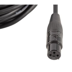 CABLE EK AUDIO NEUTRIK PARA MICRÓFONO XLR/XLR 1 M