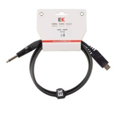 CABLE EK AUDIO USB/JACK 1,5 M