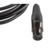 CABLE EK AUDIO NEUTRIK PARA MICRÓFONO XLR/XLR 3 M