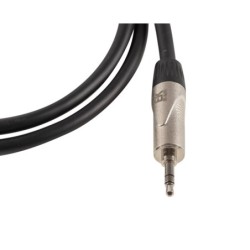 CABLE EK AUDIO MINI JACK STEREO - MINI JACK STEREO METÁLICO 1 M