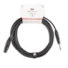 CABLE EK AUDIO PARA MICRÓFONO JACK - XLR HEMBRA 6 M