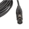 CABLE EK AUDIO PARA MICRÓFONO JACK - XLR HEMBRA 6 M