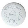 TONGUE DRUM DE 12” UPGRADED PREMIUM LOTUS SERIE 13 NOTAS BLANCO