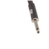 CABLE EK AUDIO PARA GUITARRA JACK - JACK RECTO - ACODADO TELA TRENZADA DE 3 M