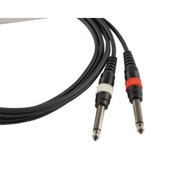 CABLE EK AUDIO JACK STEREO - JACK MONO X 2  1.5 M