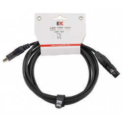 CABLE EK AUDIO USB/XLR 3 M  - MÚSICA BILBAO