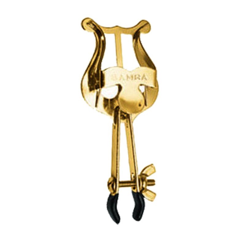 ATRIL SAMBA DORADO PARA TROMPETA CON PINZA