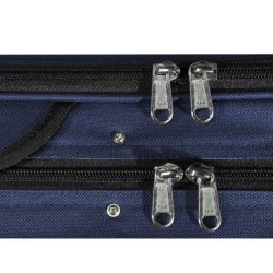 Estuche violín 4/4 Leonardo rectan. espuma azul | MÚSICA BILBAO