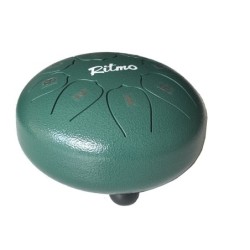 MINI TONGUE DRUM DE 6” - 8 NOTAS LOTUS DISPLAY VERDE