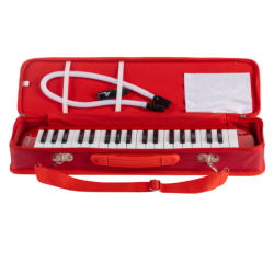 MELÓDICA 37 AMADEUS ROJA CON ESTUCHE | MÚSICA BILBAO