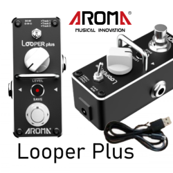 PEDAL GUITARRA ELÉCTRICA AROMA LOOPER PLUS