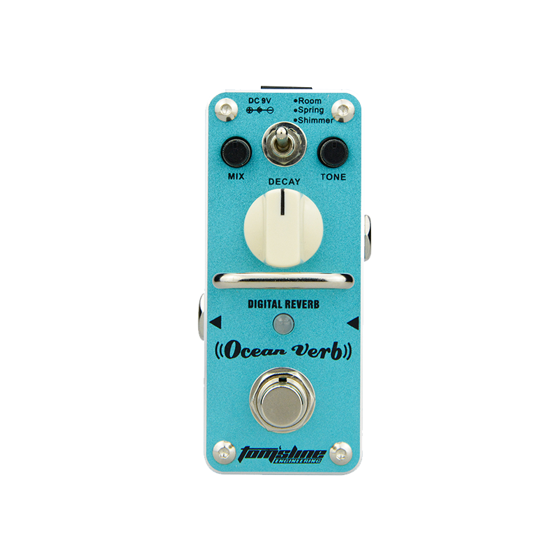 PEDAL GUITARRA ELÉCTRICA TOMSLINE OCEAN REVERB