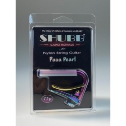 CEJILLA SHUBB CAPO ROYALE PARA ACÚSTICA y ELÉCTRICA PAUA PEARL