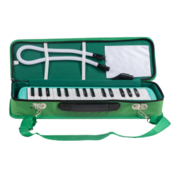 MELÓDICA 32 AMADEUS VERDE CON ESTUCHE | MÚSICA BILBAO