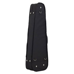 Estuche violín madera4/4 Leonardo forma negro | MÚSICA BILBAO