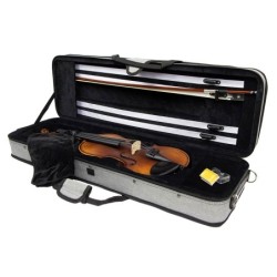 Violín 4/4 Leonardo macizo abeto/arce fl/ebano | MÚSICA BILBAO