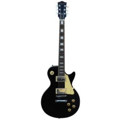 GUITARRA ELÉCTRICA TIPO LES PAUL DAYTONA LP02BK NEGRA | MÚSICA BILBAO