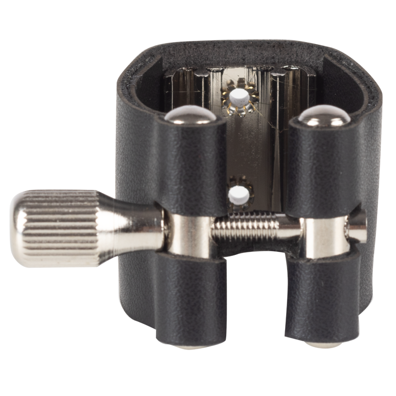 ABRAZADERA AMADEUS PARA SAXO SOPRANO DE CUERO | MÚSICA BILBAO