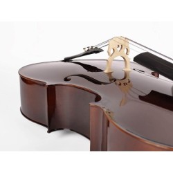 Chelo 1/4 Leonardo macizo abeto/arce/ebano | MÚSICA BILBAO