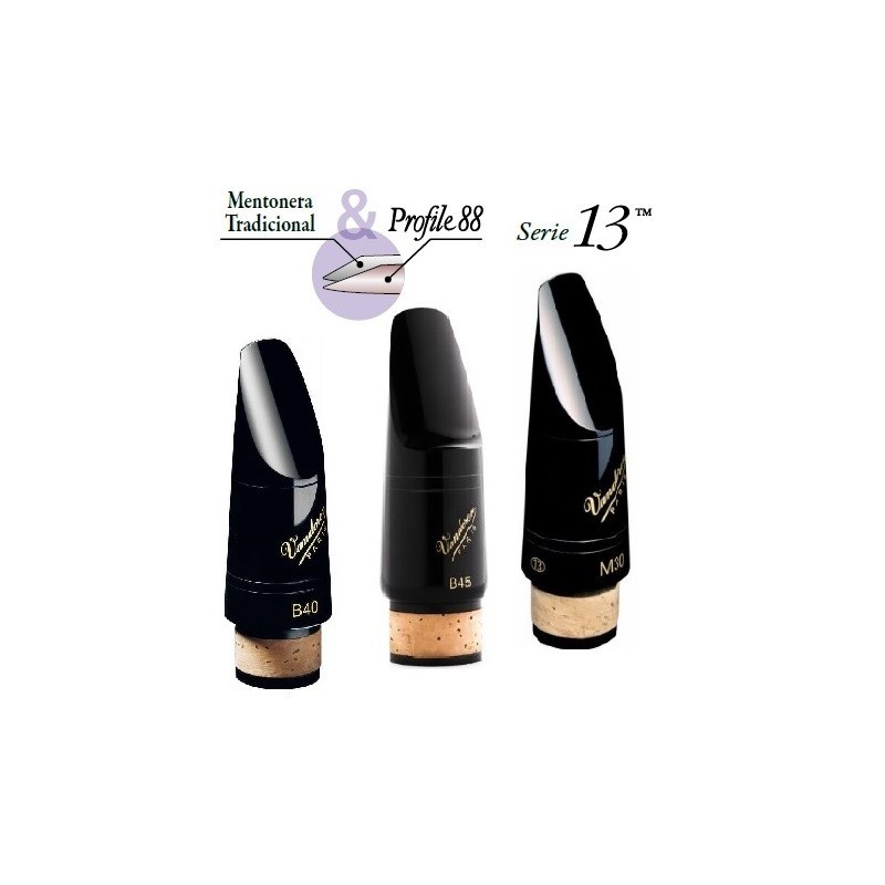 BOQUILLA VANDOREN PARA CLARINETE B40 PROFILE 88 | MÚSICA BILBAO