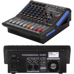 MESA DE MEZCLAS EK AUDIO AMPLIFICADA Y CON EFECTOS KW06A | MÚSICA BILBAO