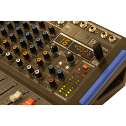 MESA DE MEZCLAS EK AUDIO AMPLIFICADA Y CON EFECTOS KW06A | MÚSICA BILBAO