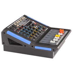 MESA DE MEZCLAS EK AUDIO AMPLIFICADA Y CON EFECTOS KW04A | MÚSICA BILBAO