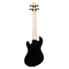 UKELELE KALA U-BASS DE CUERPO MACIZO ROJO DE 4 CUERDAS