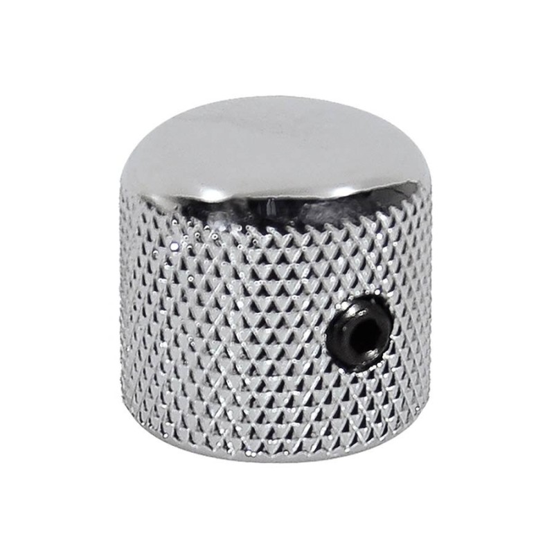 Boton Boston metal 18x18mm cromo | MÚSICA BILBAO