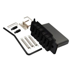 TRÉMOLO WILKINSON 2-PUNTOS PASO 10,8mm NEGRO SATINADO | Música Bilbao