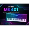 TECLADO MEDELI DE 61 TECLAS NEGRO MK401 (pack de 2)