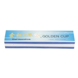 ARMÓNICA GOLDEN CUP 48 VOCES TAPAS CROMADAS | MÚSICA BILBAO