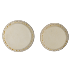 JUEGO DE PARCHES PARA BONGO JINBAO 6,5" x 7,5" | MÚSICA BILBAO