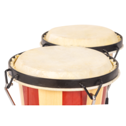 BONGOS JINBAO CON PARCHE DE PIEL DE 6,5" x 7,5" | MÚSICA BILBAO