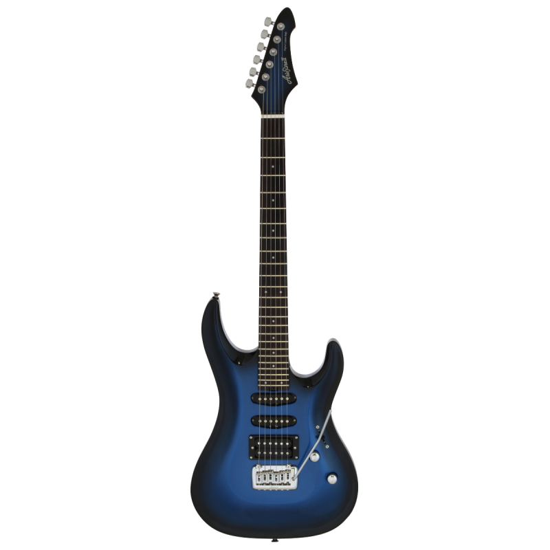 GUITARRA ARIA MAC-STD AZUL METALIZADO