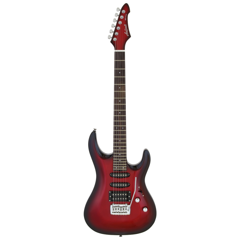 GUITARRA ARIA MAC-STD ROJO METALIZADO